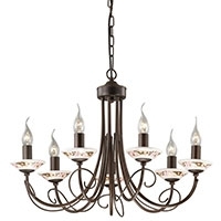 Люстры свечи