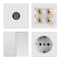 Розетки и выключатели